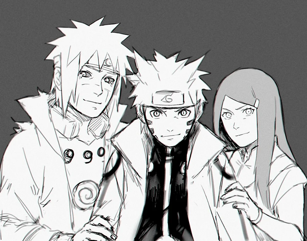 Naruto Minato Manga