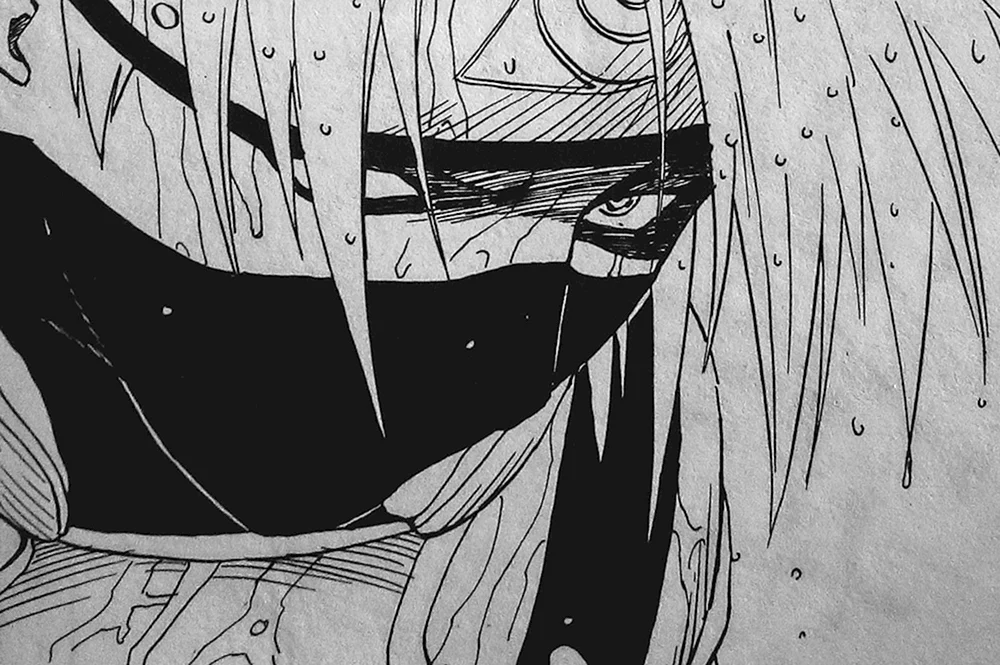 Naruto manga Naruto Momente mit Kakashi