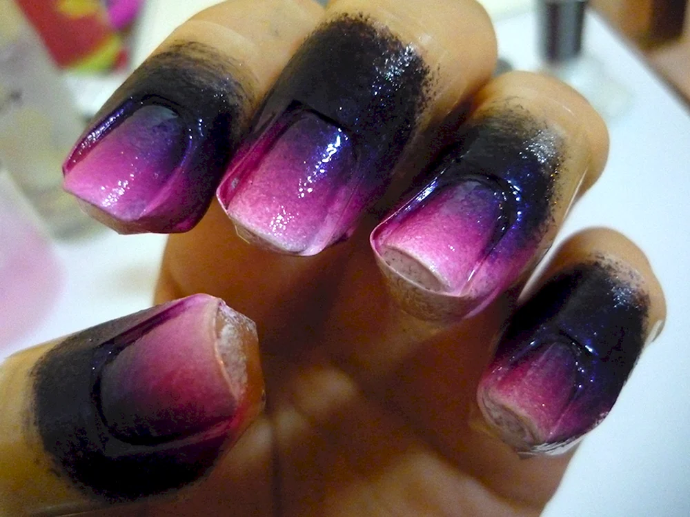 Ombré Maniküre