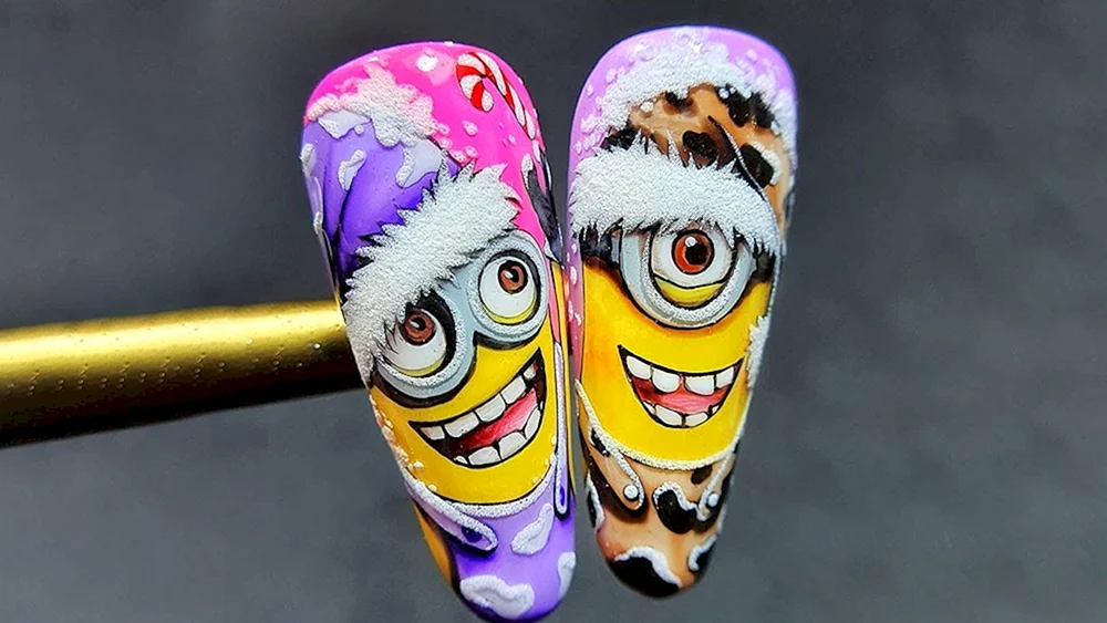 Lippen und Nägel