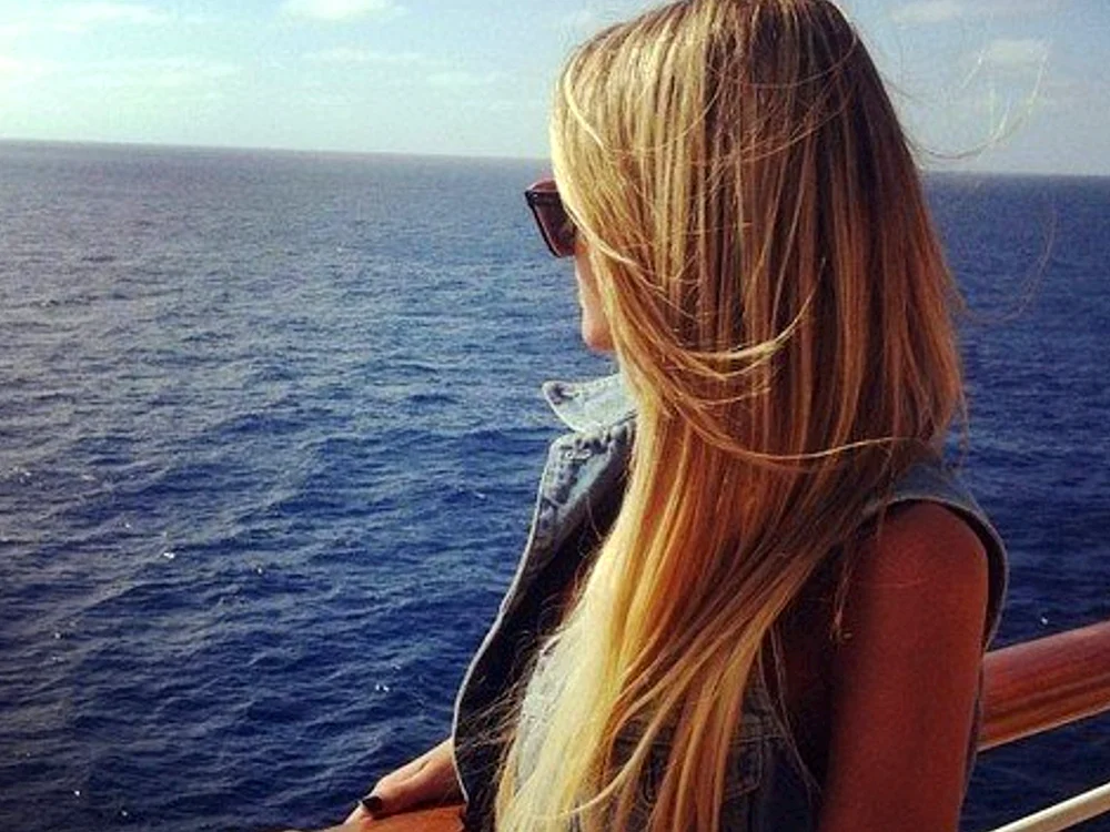 Blondes Haar