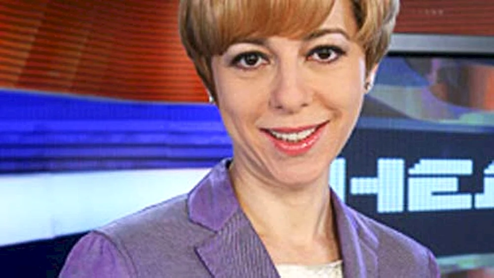 Broadcasterin Valeria Gavrilovskaya