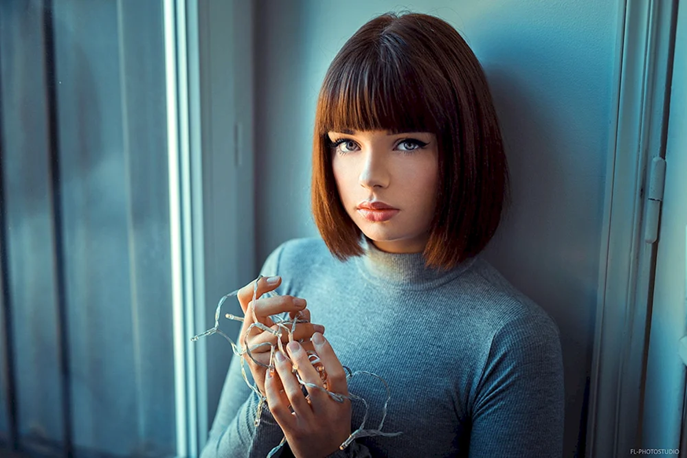 Moderne Haarschnitte für mittlere Haare