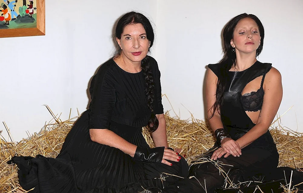 Marina Abramovich und Lady Gaga