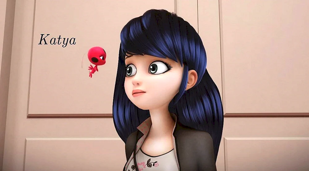 Marinette Dupin. Chen mit offenem Haar