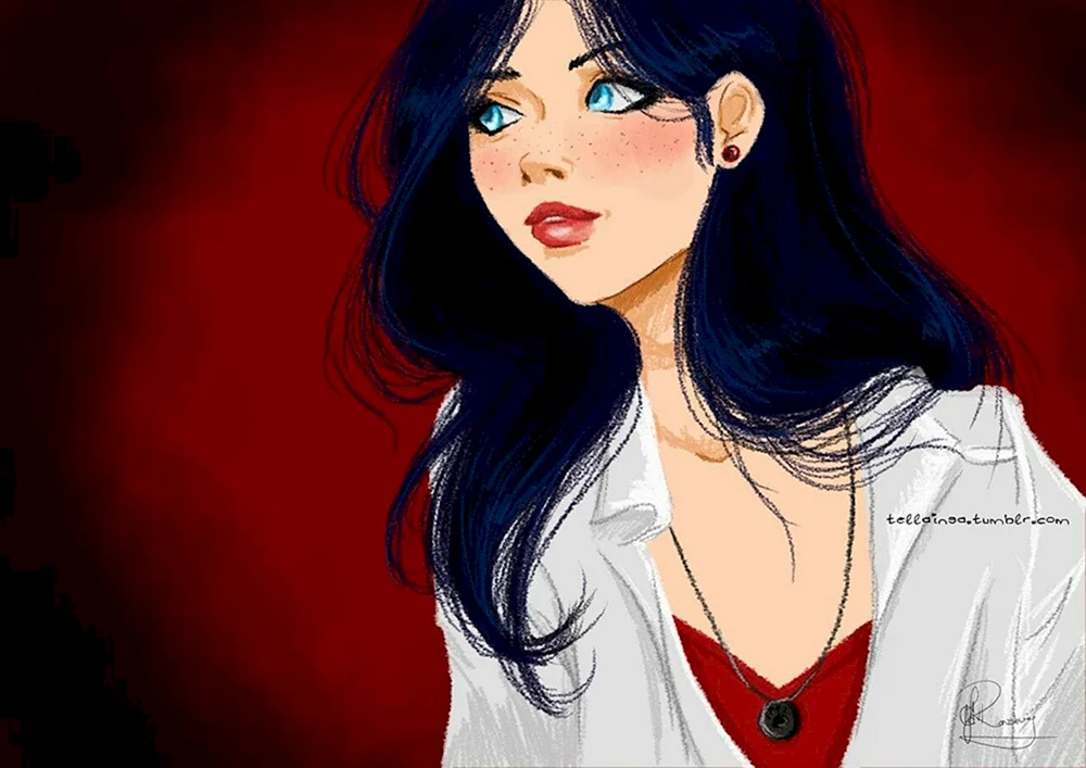 Marinette Dupin-Chan mit offenen Haaren