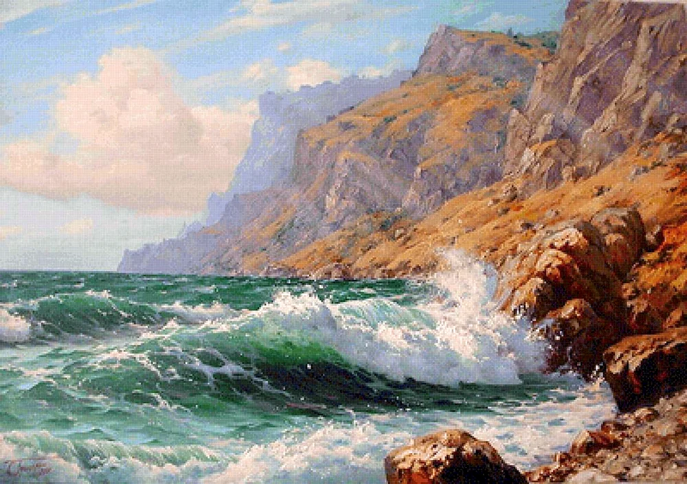 Marinekünstler Grigorash