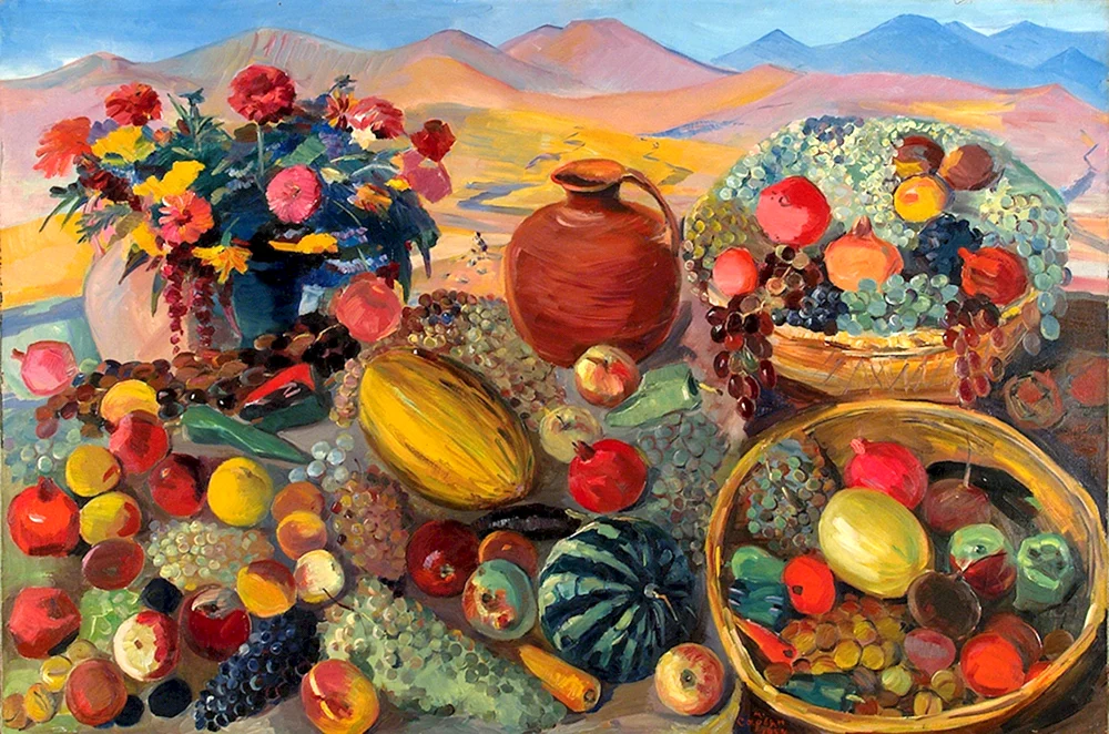 Martiros Saryan Geschenke des Herbstes