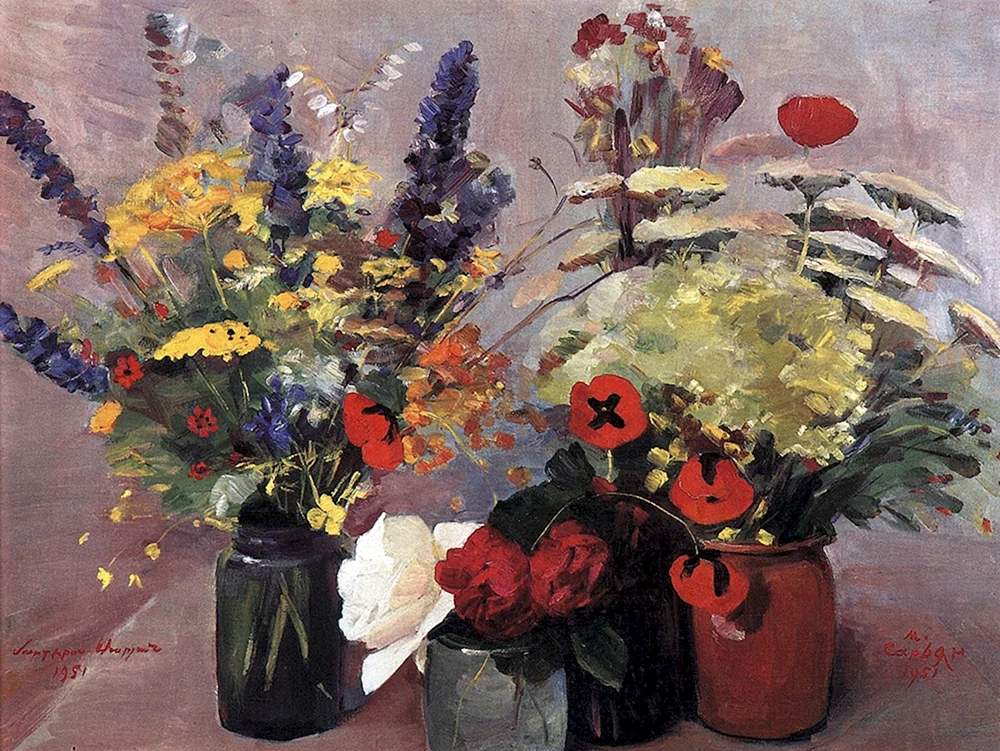 Martiros Saryan Blumen