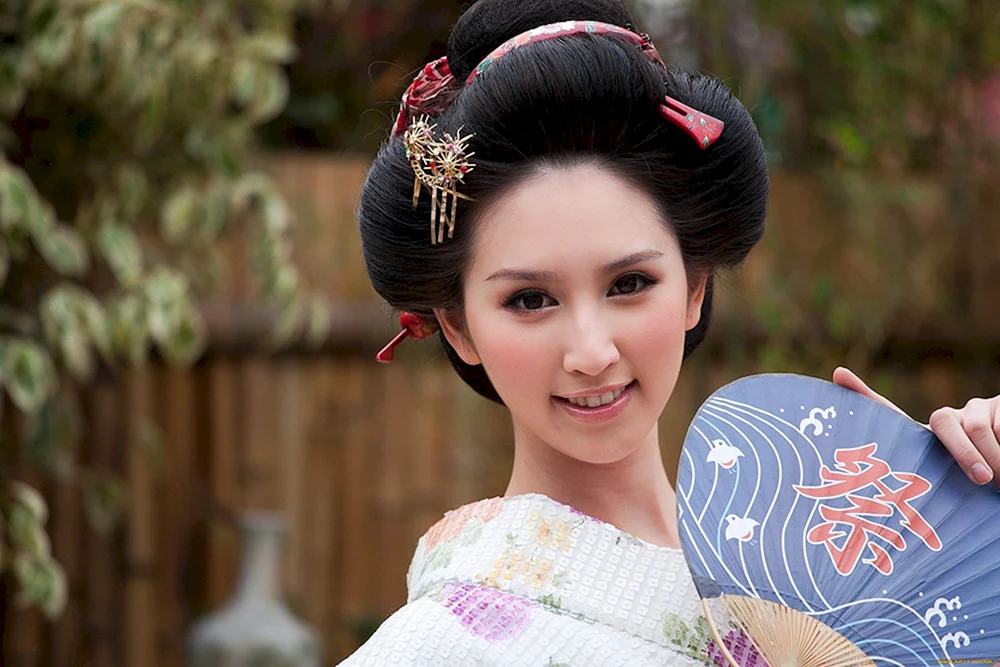 Kanzashi Geisha-Frisuren