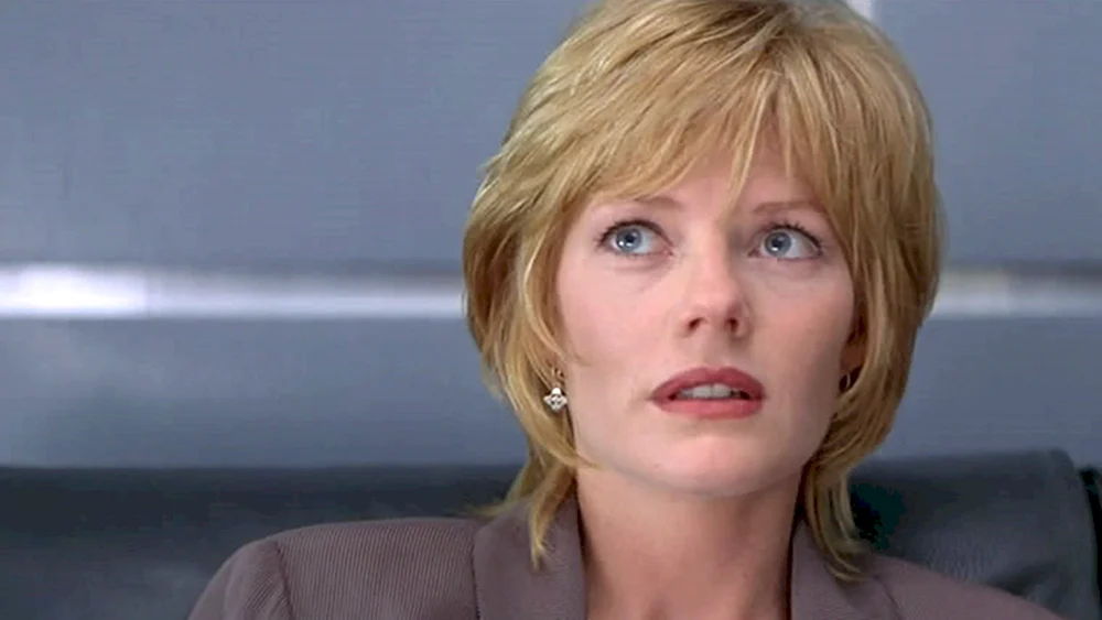 Marge Helgenberger als junger Mann