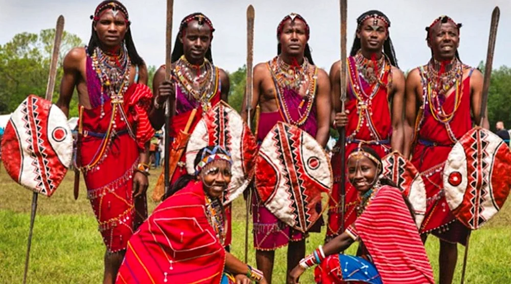 Masai-Völker Afrikas