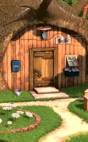 Mascha und der Bär Maschas Haus
