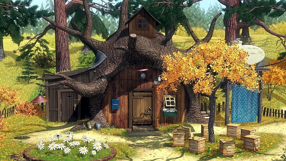 Mascha und das Haus des Bären Maschas Haus