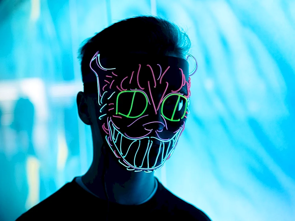 Maske - neon