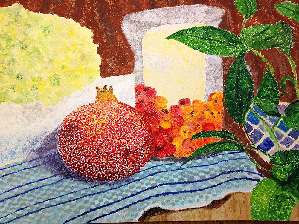Pablo Picasso pointillism