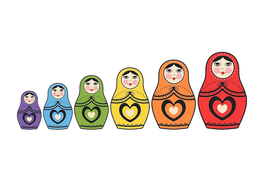Matrjoschka für Kinder