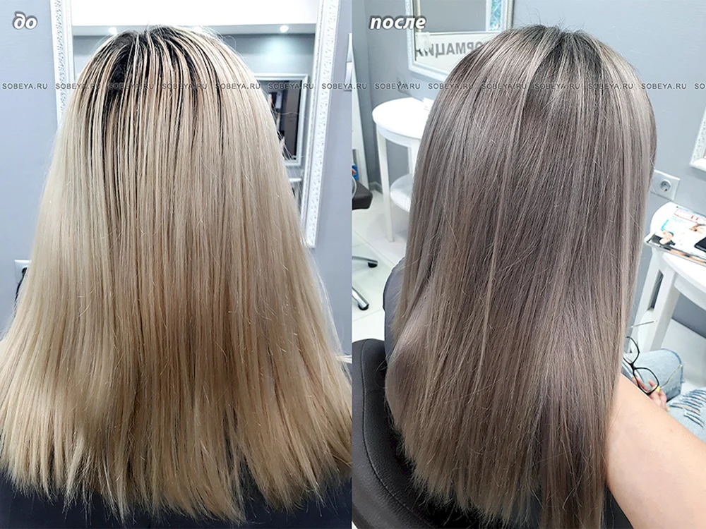 Tönung für Blondinen. Blondinen