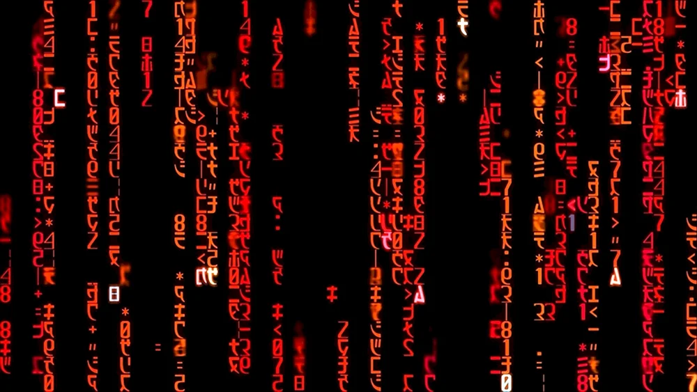 Matrix japanischer Schriftzeichen