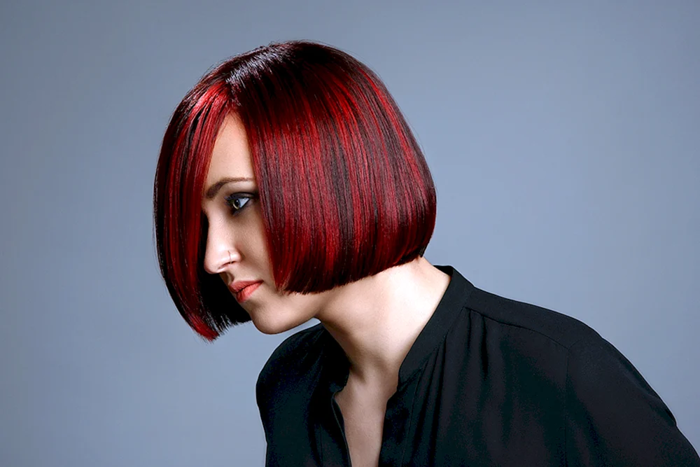 Ombré auf rotem Haar