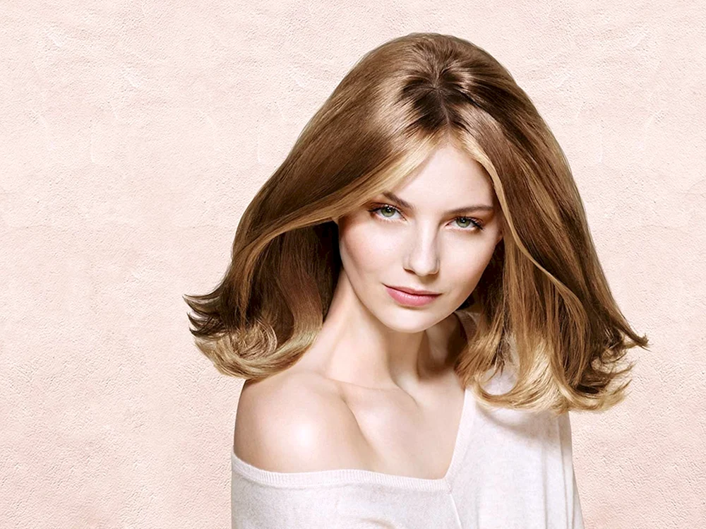 Majimesh auf blondem Haar