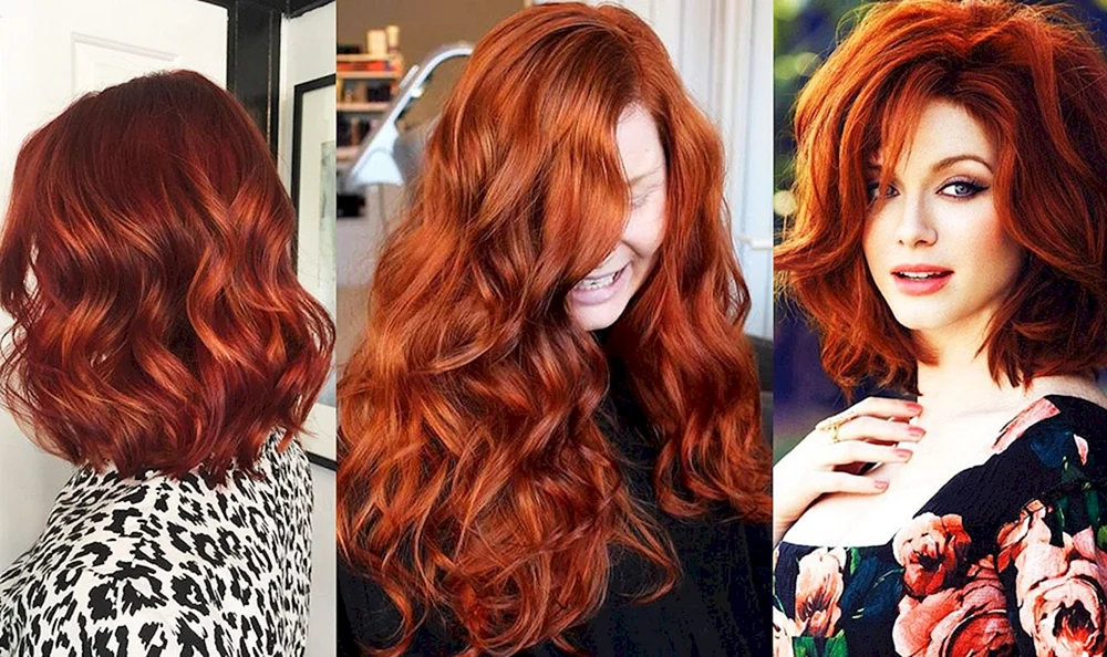 Rote Haarfarbe