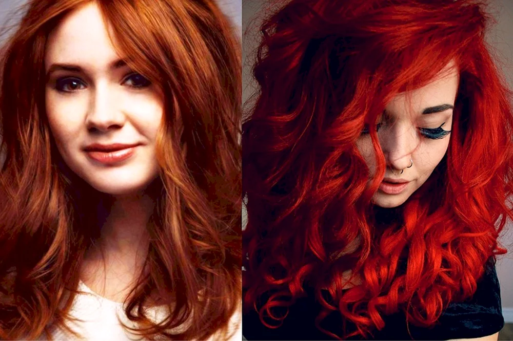 Megan Prescott hat rote Haarfarbe