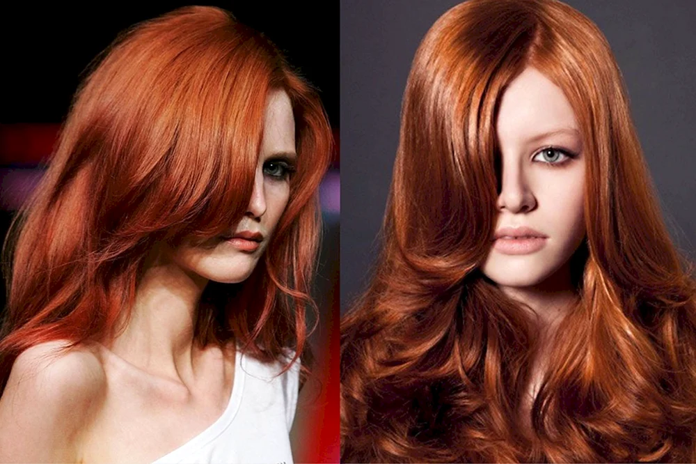 Cream Henna Farbe Kupferrot