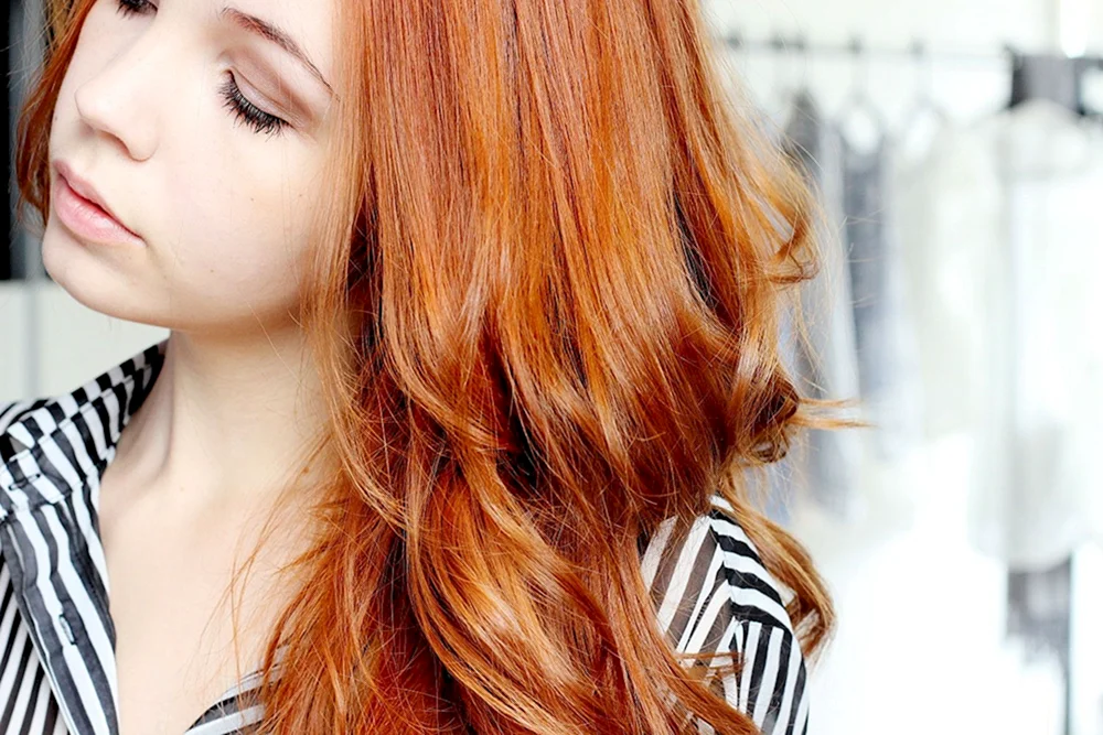 Megan Prescott rote Haarfarbe