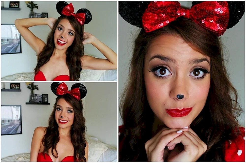 Mickey Mouse Makeup