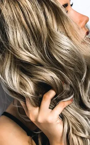 Balayage Färbung