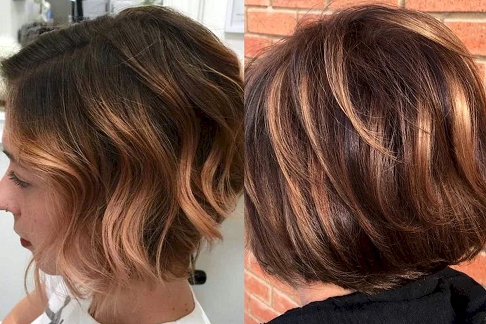 Pflege Balayage Haarfärbung