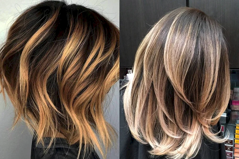 Cascade balayage