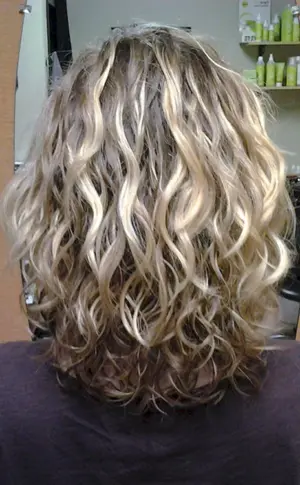 Lockige Locken