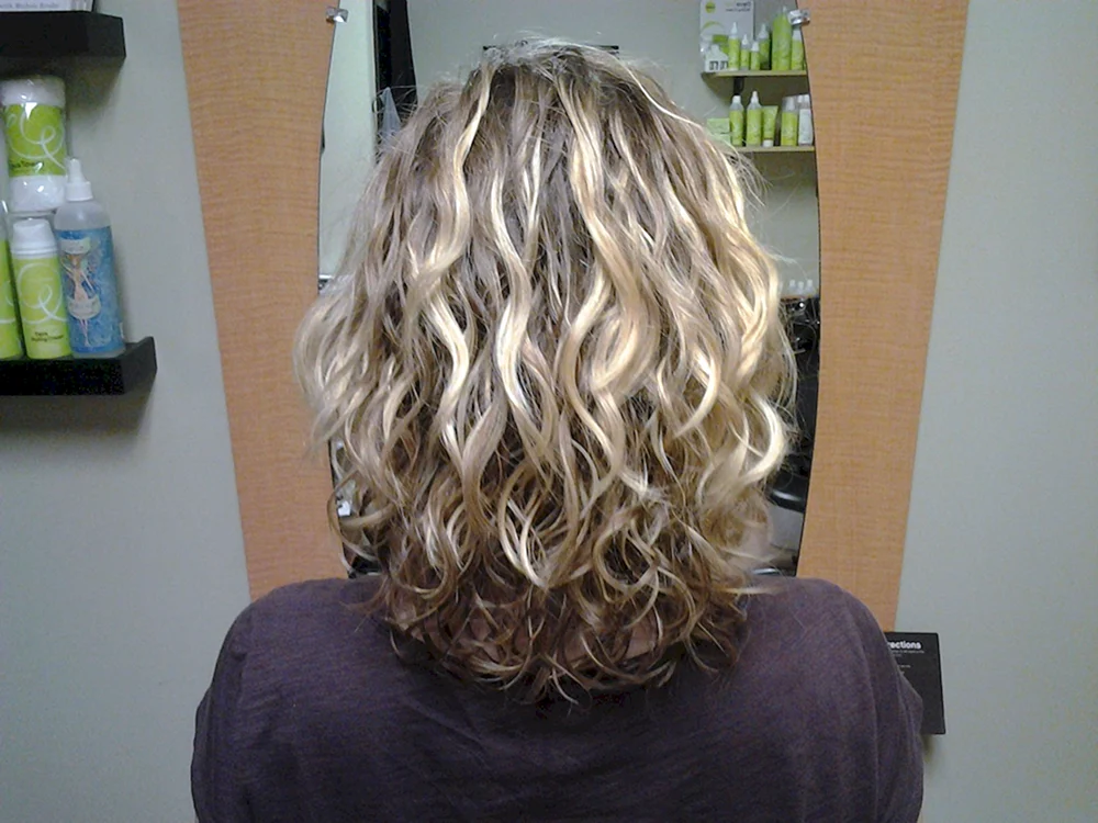 Lockige Locken