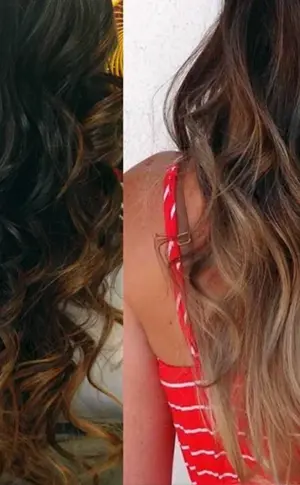 Balayage-Spitzen