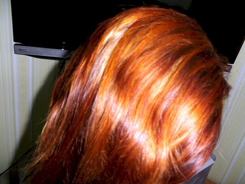 Hnu henna balayage