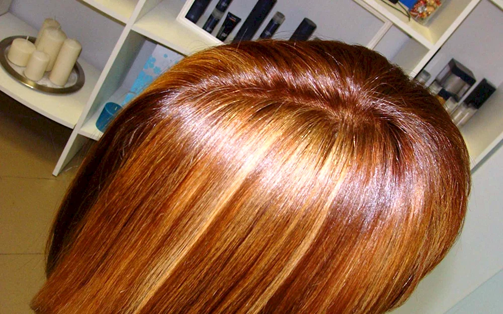 Hnu henna balayage