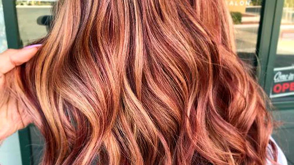 Schmelzen für rote Haarfarbe