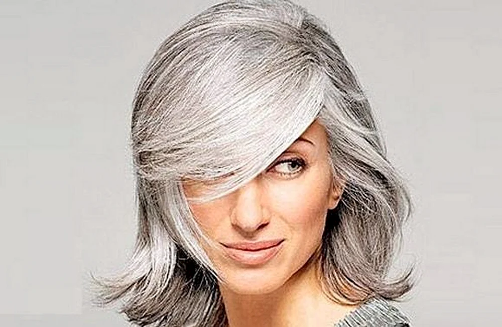 Graue Haare färben