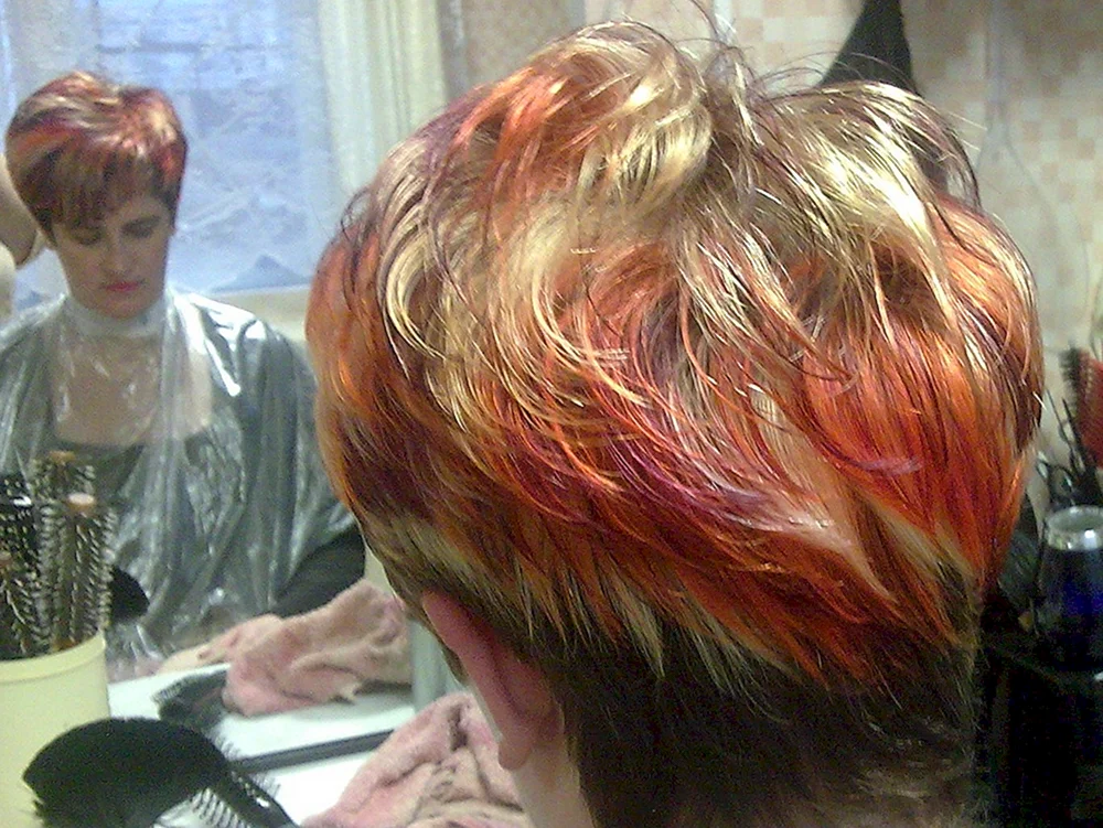 Bob Färbung für kurzes Haar