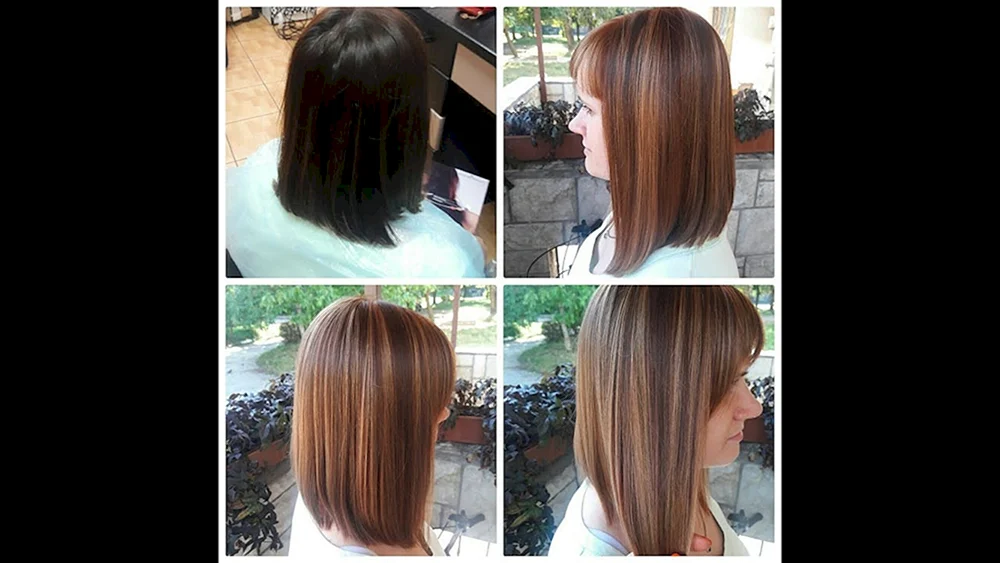 Schmelzen für graues Haar