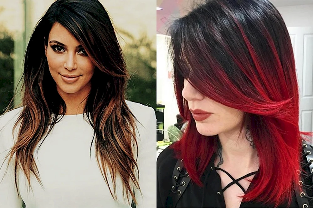 Rote Haarfarbe