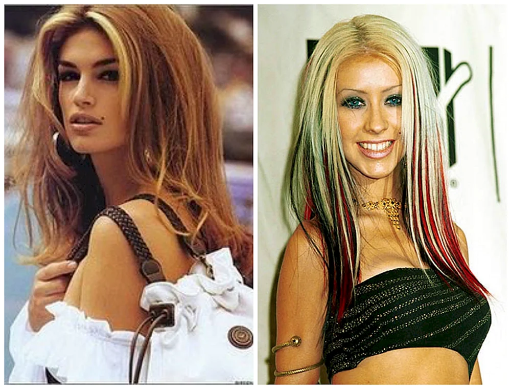 Mehrsträhnige Balayage