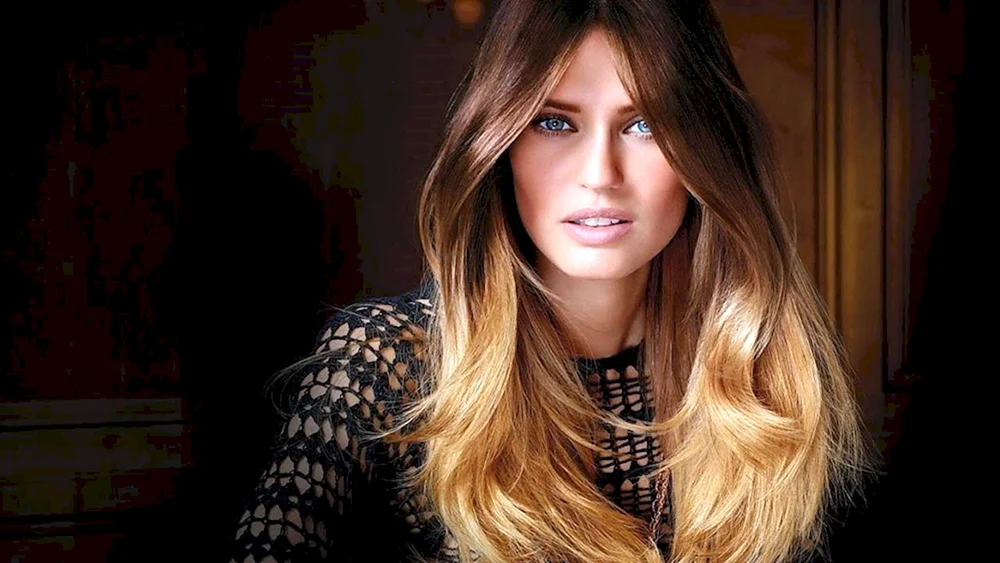 Ombré shatush balayage.