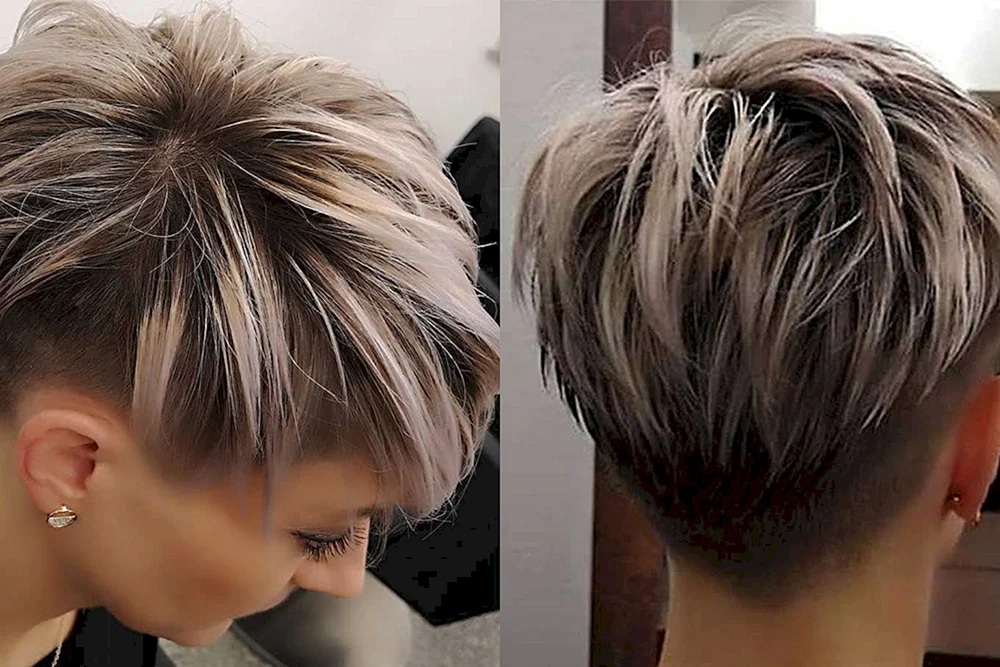 Pixie Undercut Haarschnitt