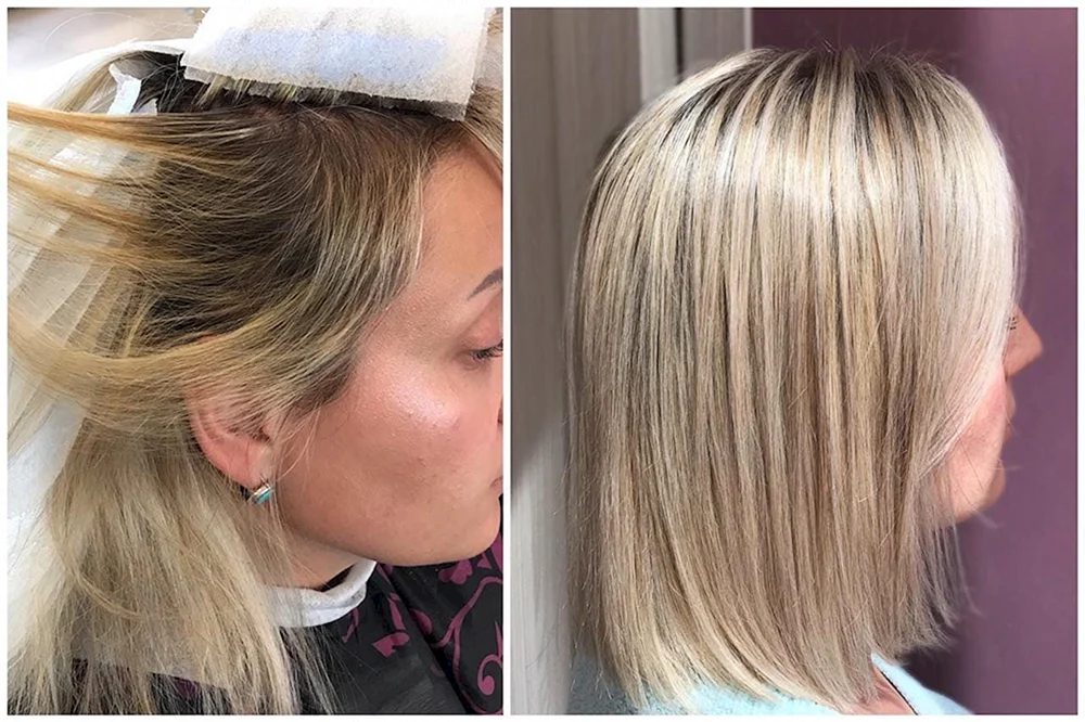 Balayage Tönung