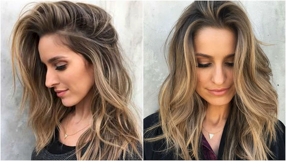 Shatush blond