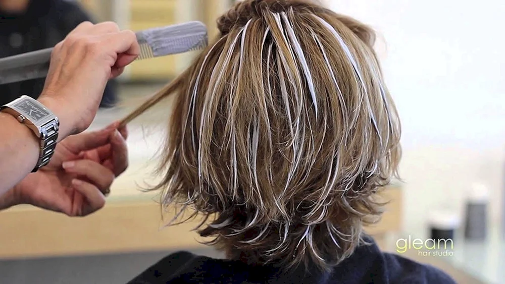 Balayage Haarfarbe