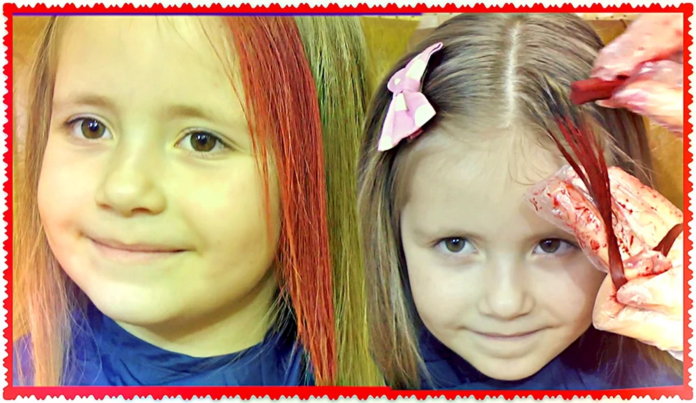 Farbige Haare für Kinder
